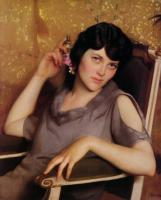 William McGregor Paxton - Pretty Girlor Idleness